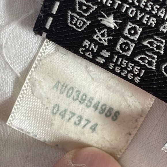 7 For All Mankind White Distressed Destruction Jeans Sz 27 - Picture 7 of 11